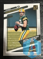 2021 Donruss Football Aaron Rodgers Highlights Green Bay Packers #HI-23
